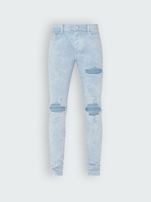 Jeans Amiri Mineral Wash Mx1 Hombre Azules | 6509ZHTEX