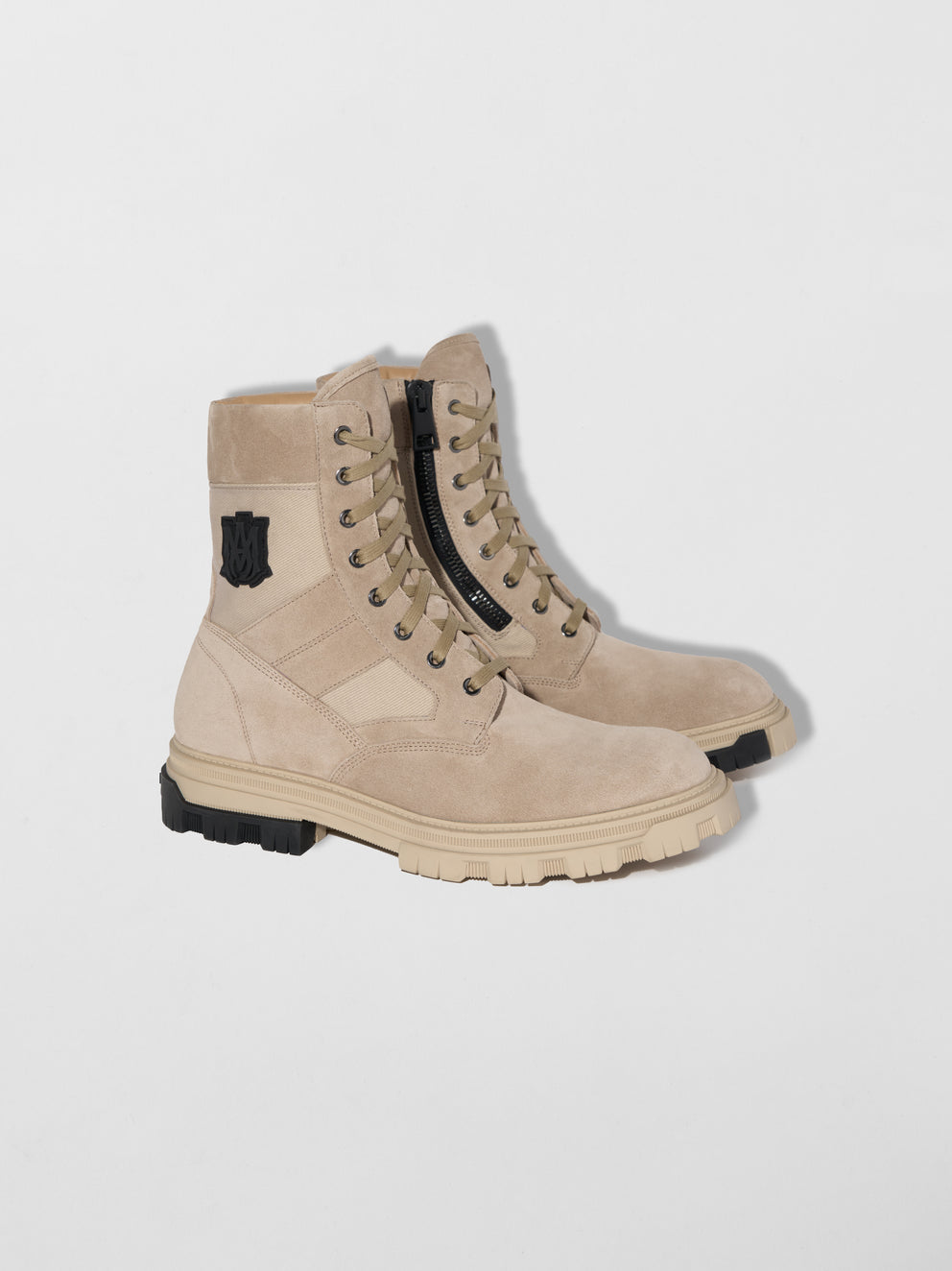 Botas Amiri Military Combat Hombre Marrones | 6840PGOJA