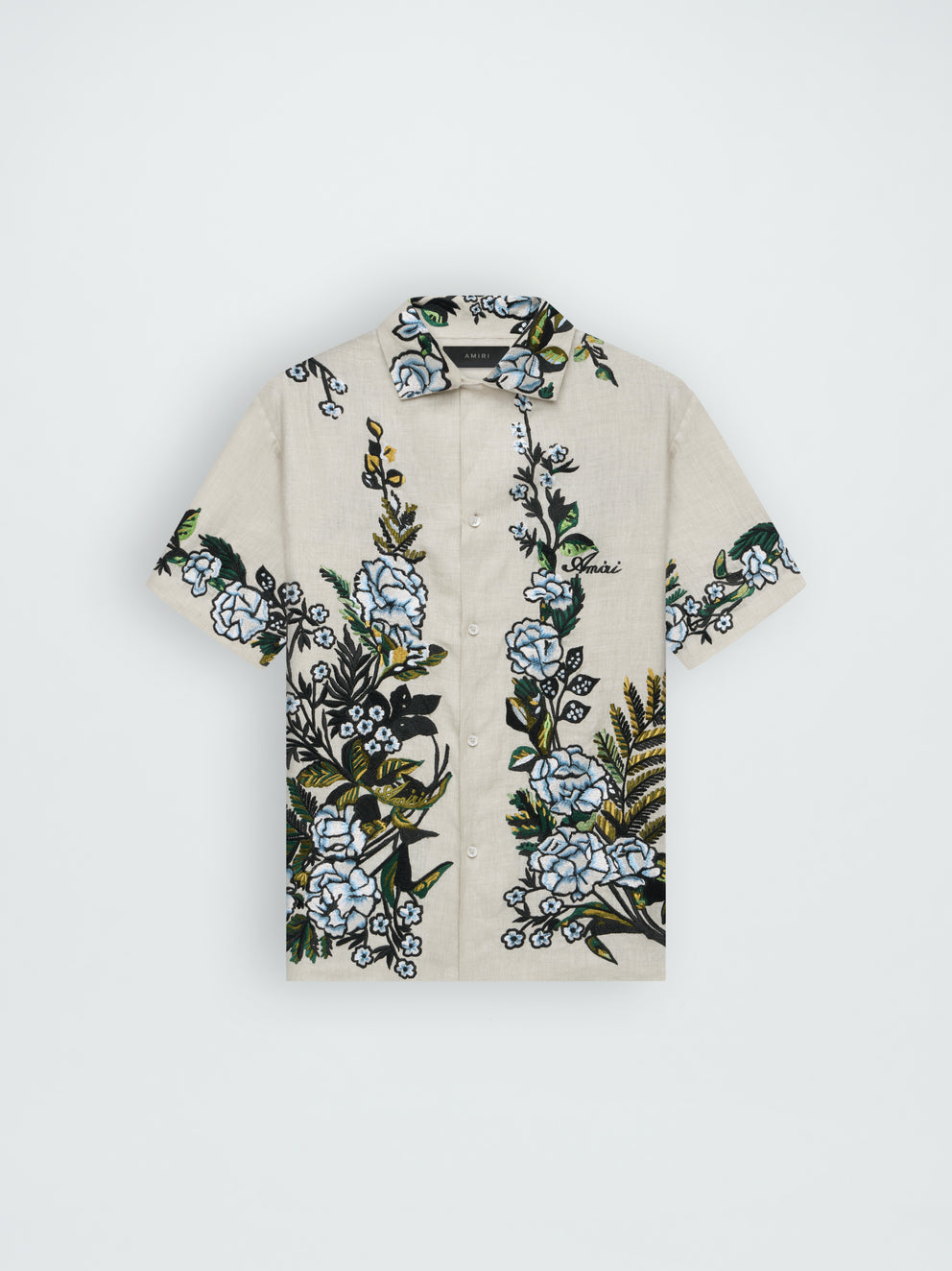Camisas Amiri Floral Hombre Alabaster | 8246OQUYF