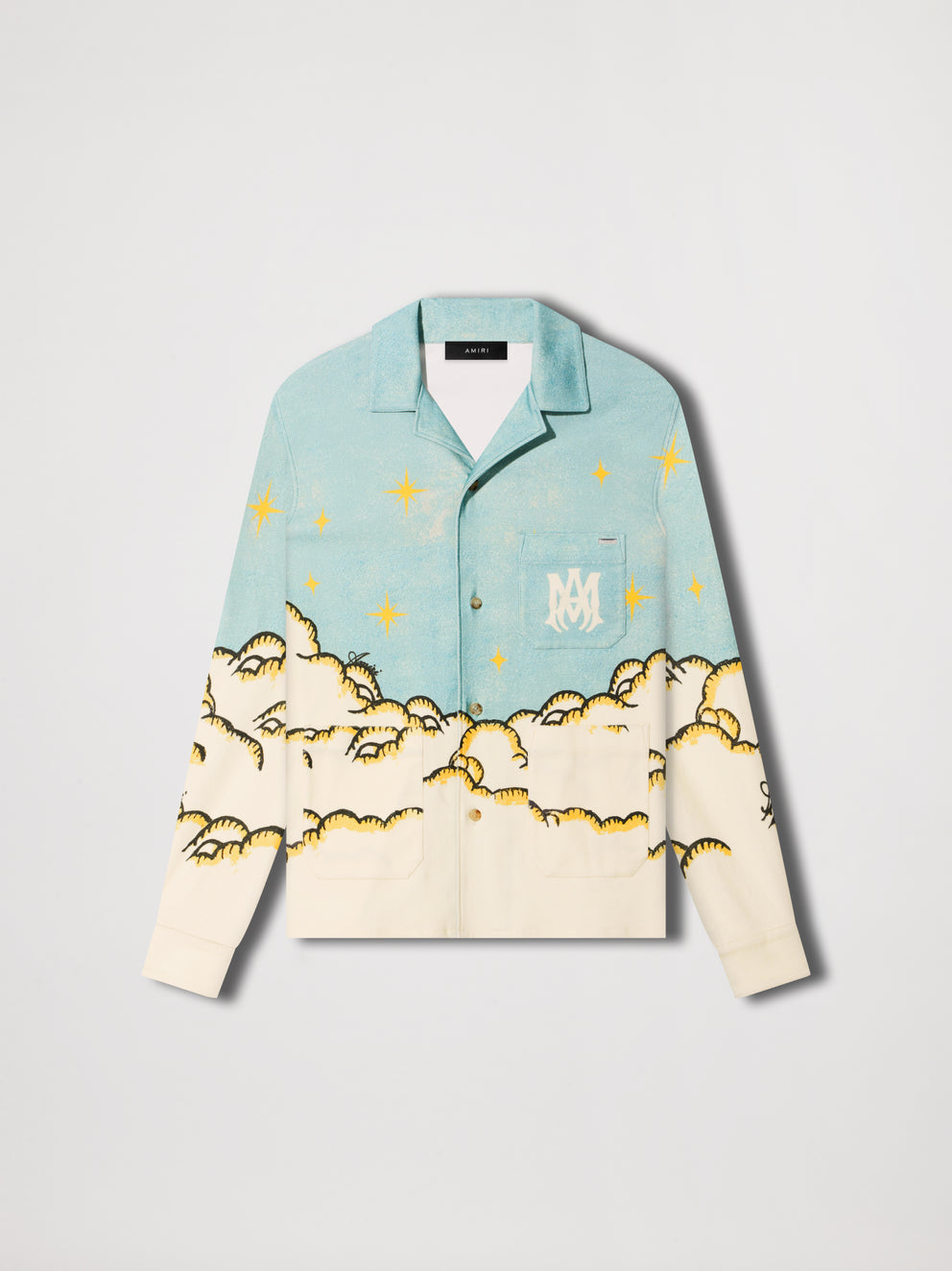 Camisas Amiri Sunscape Long Sleeve Pj Hombre Multicolor | 5368SFYCL