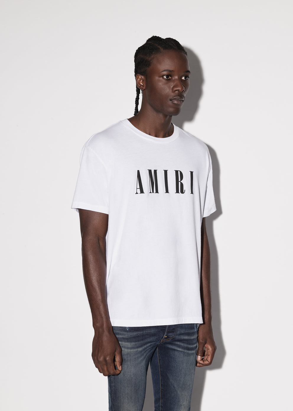 Camisetas Running Amiri Core Logo Hombre Negras | 4726SOTVJ
