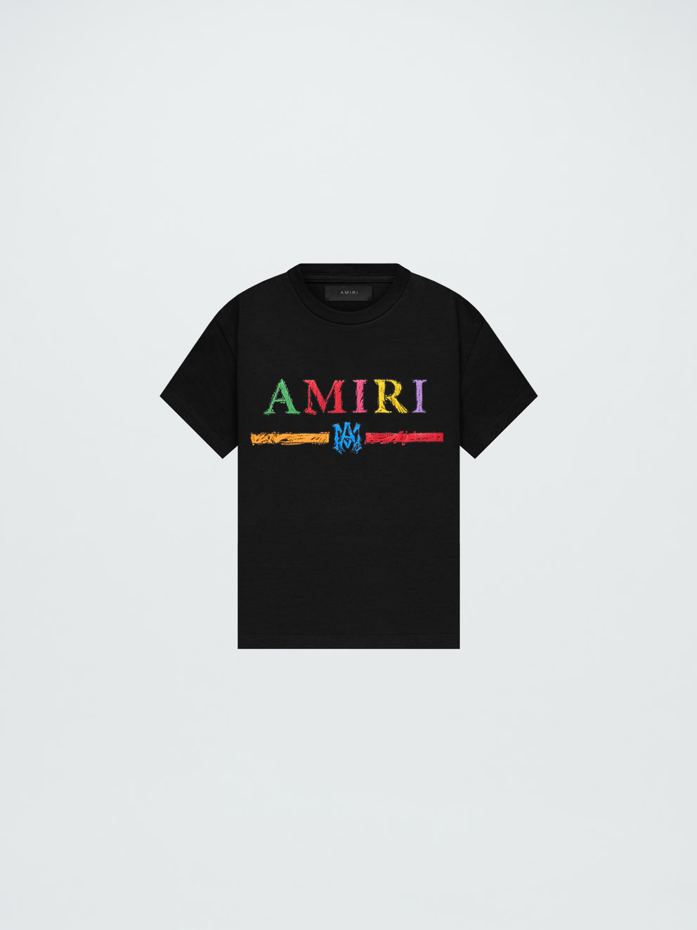 Camisetas Running Amiri Crayon Sketch Ma Bar Niños Negras | 2748NFZBU