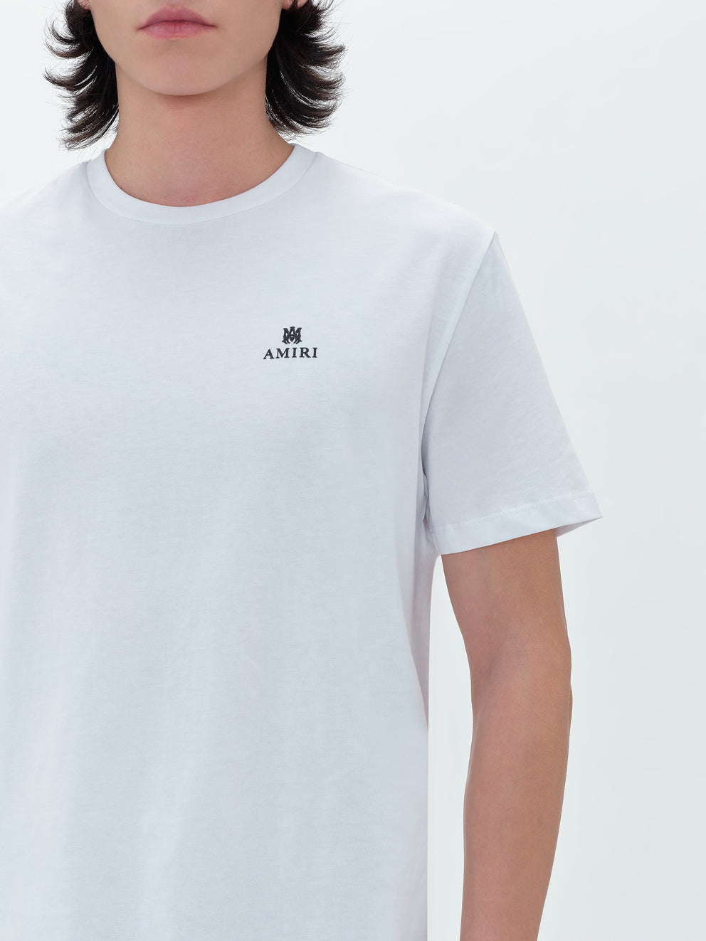 Camisetas Running Amiri M.A. Bar Club Hombre Blancas | 7864IHVGX