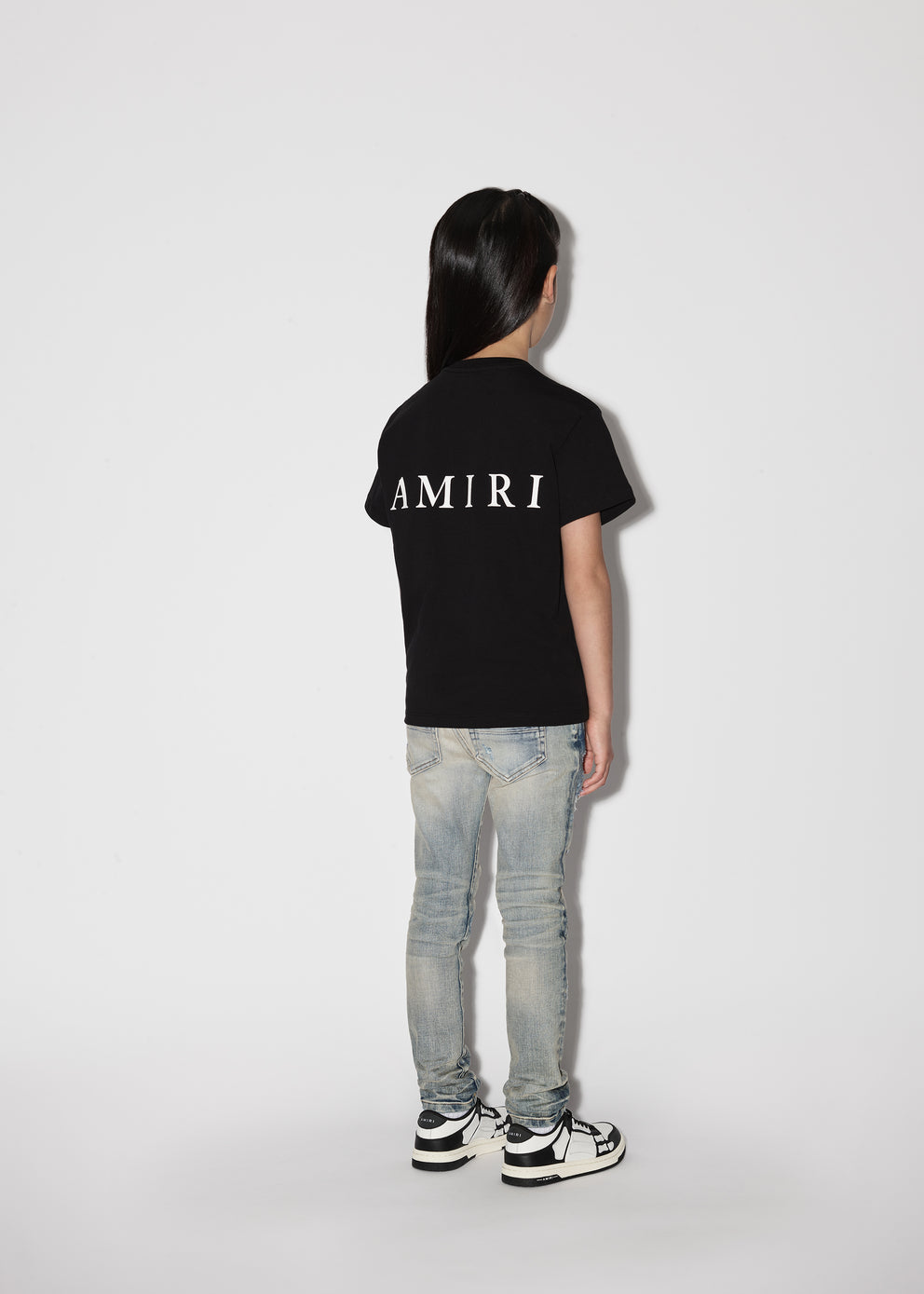 Camisetas Running Amiri M.A. Niños Negras | 6438JTBWX