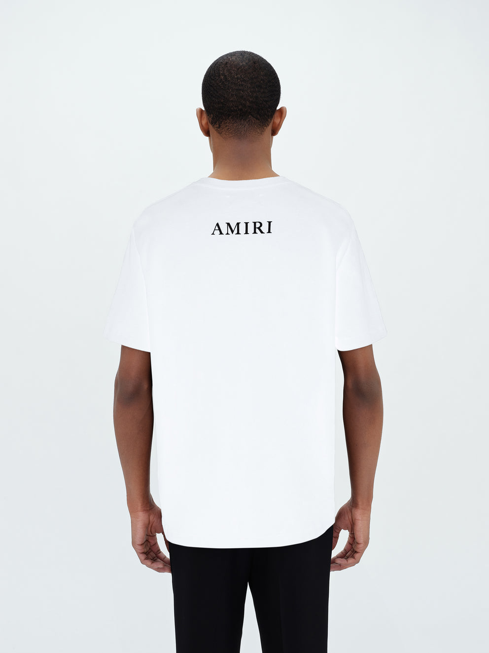 Camisetas Running Amiri Micro M.A. Bar Hombre Blancas | 6038MYHDA