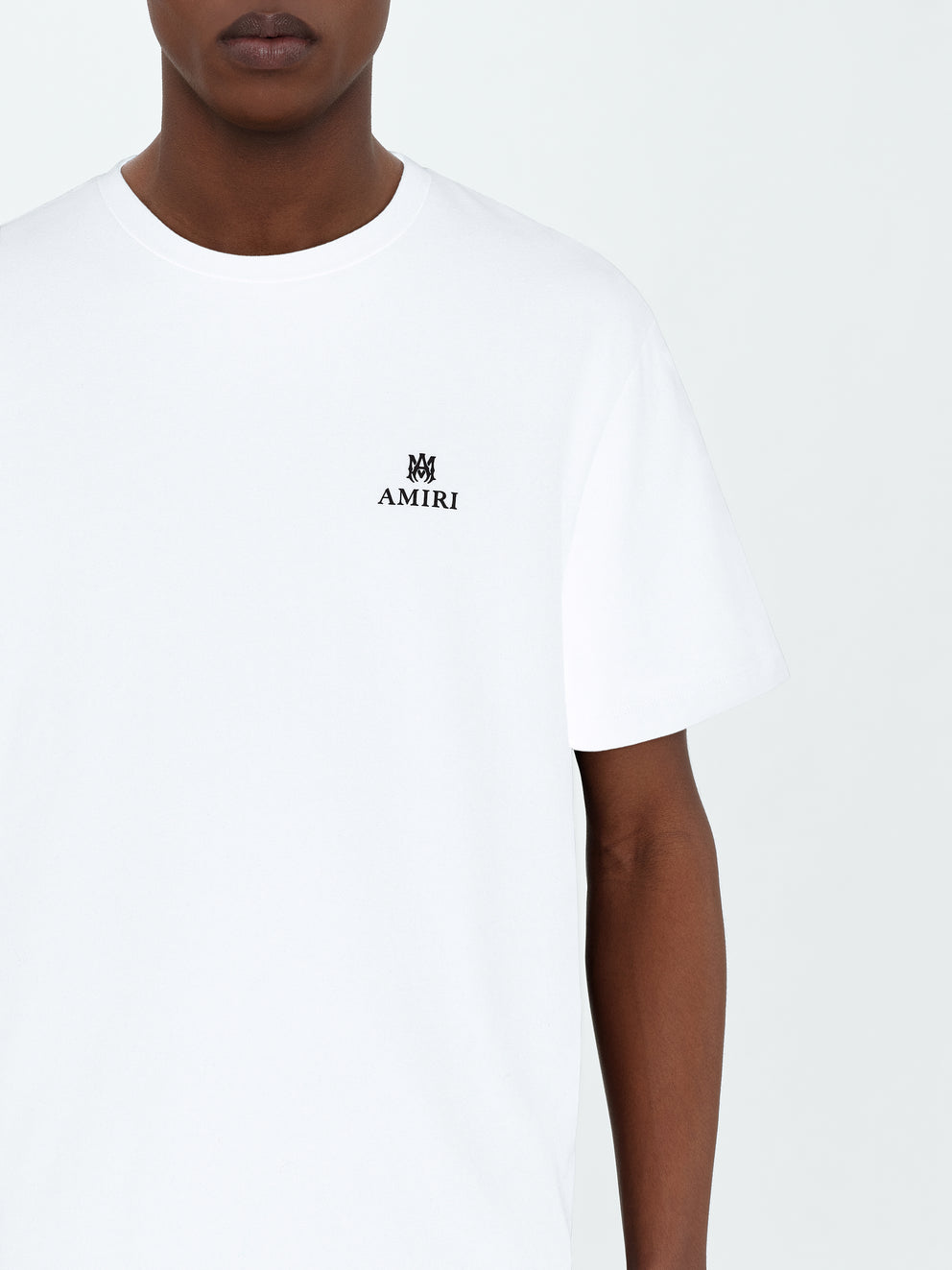 Camisetas Running Amiri Micro M.A. Bar Hombre Blancas | 6038MYHDA