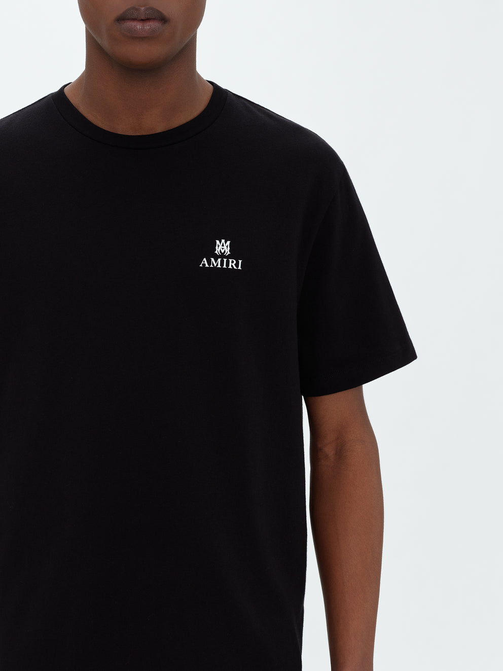 Camisetas Running Amiri Micro M.A. Bar Hombre Negras | 8704HRLVF