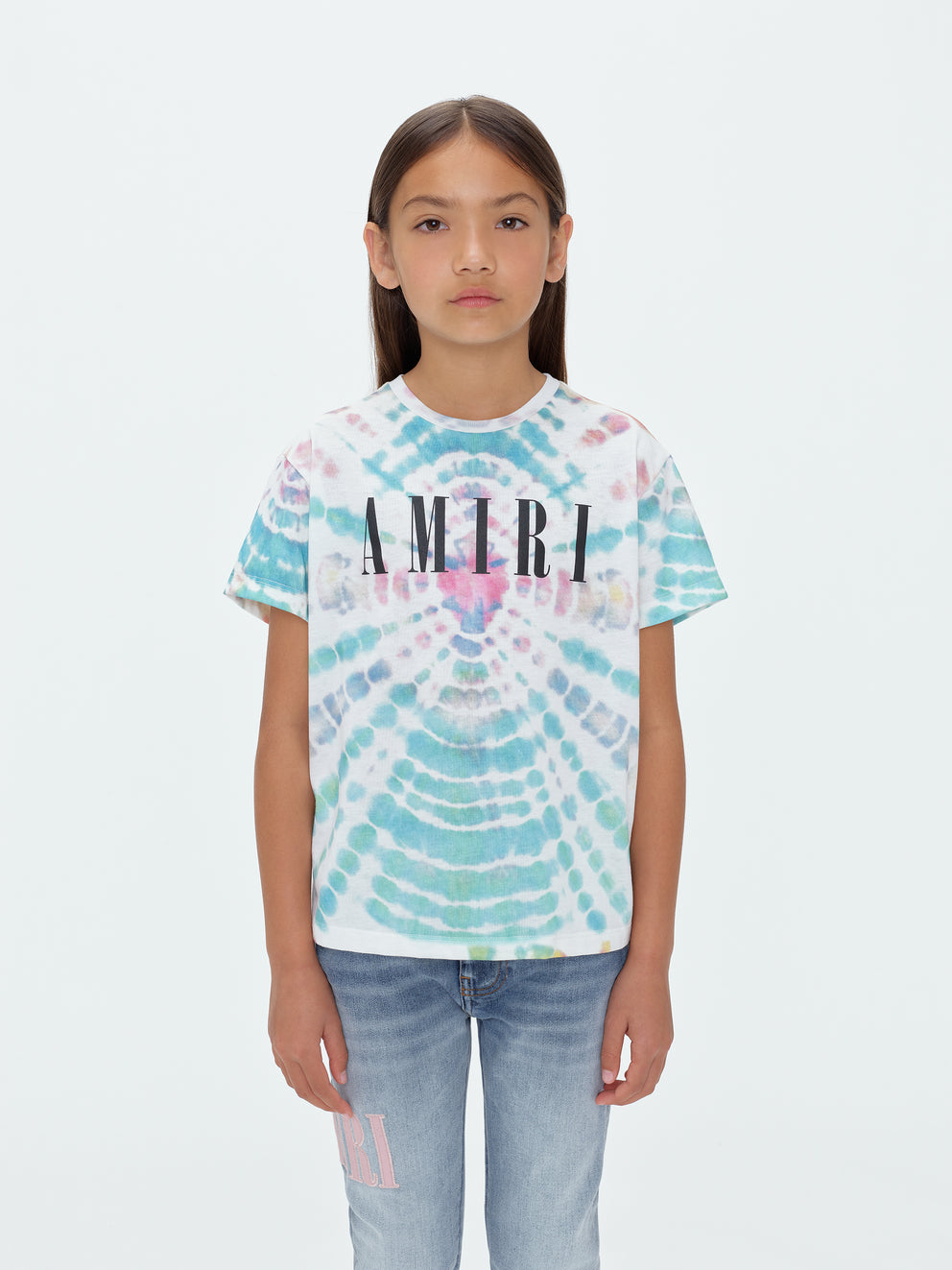 Camisetas Running Amiri Tie Dye Niños Multicolor | 0315TILOV