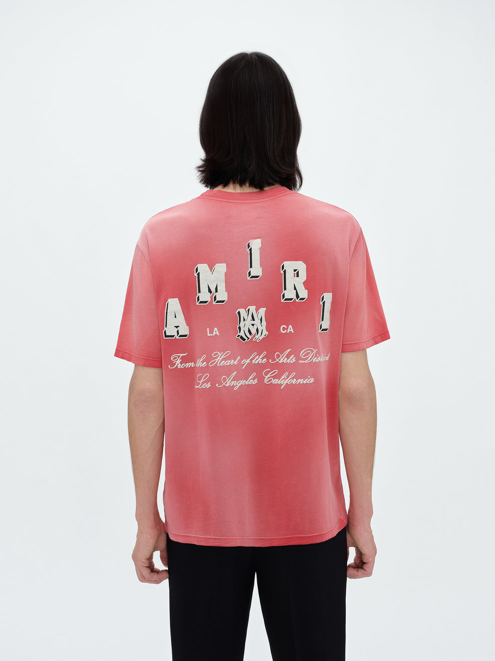 Camisetas Running Amiri Vintage Collegiate Hombre Rojas | 0516SHOBL