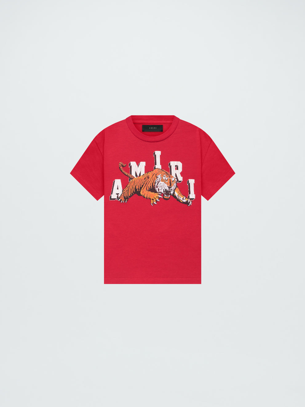 Camisetas Running Amiri Vintage Tiger Niños Rojas | 8407EWMCZ