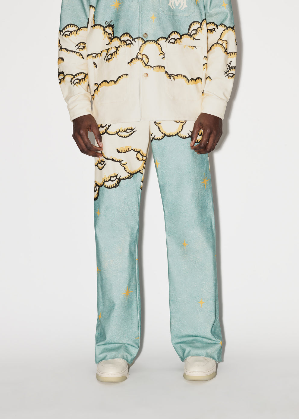 Pantalones Amiri Sunscape Pj Hombre Multicolor | 8312HPCYF