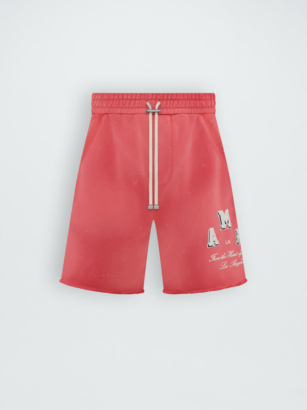 Pantalones Cortos Amiri Vintage Collegiates Hombre Rojas | 8071TYKZX