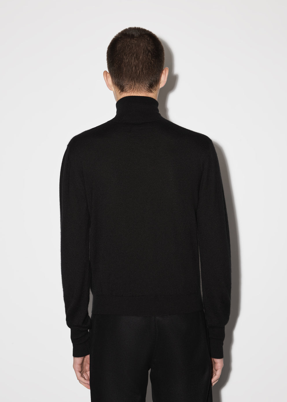 Prendas De Punto Amiri Solid Turtleneck Hombre Negras | 1274IEPVT