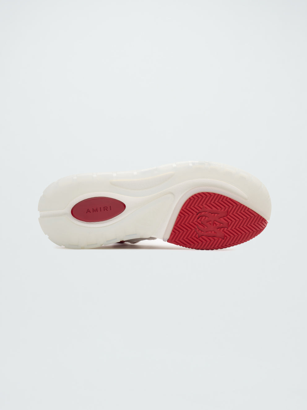 Zapatillas Amiri Ma-1 Hombre Blancas Rojas | 4029RNUQY