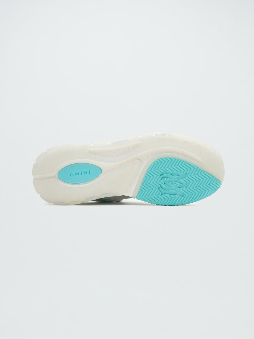 Zapatillas Amiri Ma-1 Mujer Blancas Turquesa Claro | 7601GYOLS